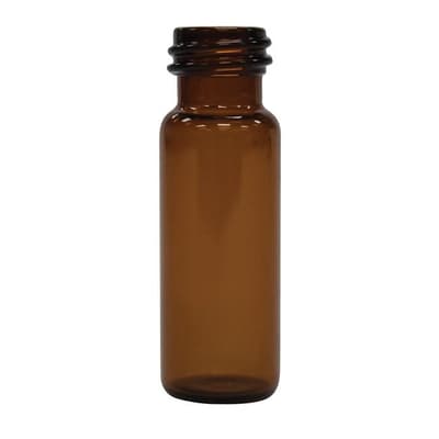 Chromatography Research Supplies 4.0 mL Amber Screw Top Vial (100/pk)